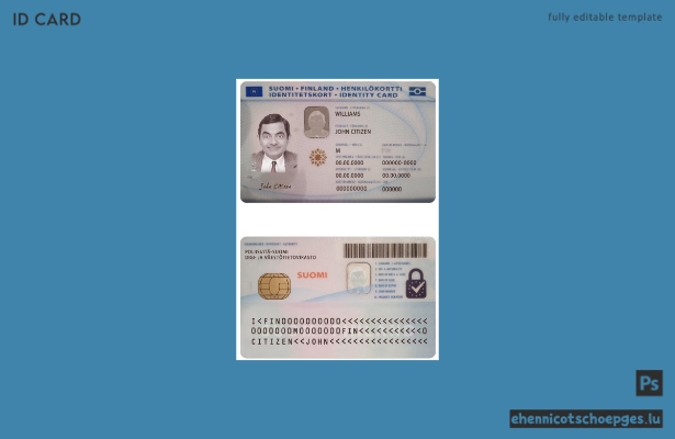 Finnland ID Version 2 – Beispielvorschau